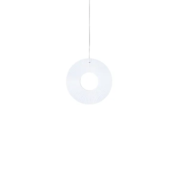 Iris hanglamp verticaal Ø60 wit