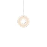Iris hanglamp verticaal Ø60 wit