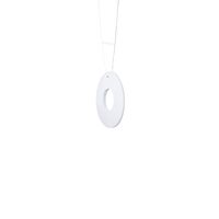 Iris hanglamp verticaal Ø60 wit
