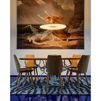 Iris hanglamp horizontaal Ø60 wit