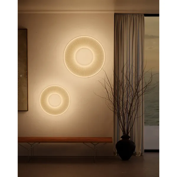 Iris Wall Lamp Ø60 White