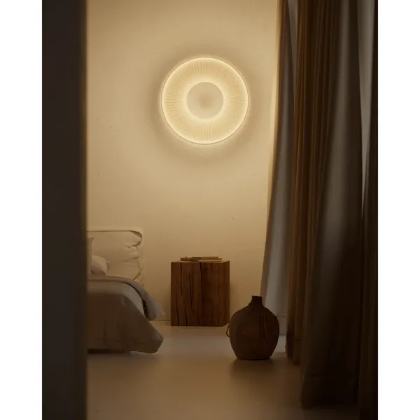 Iris Wall Lamp Ø80 White