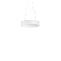 Ronde pendel Ø80 wit