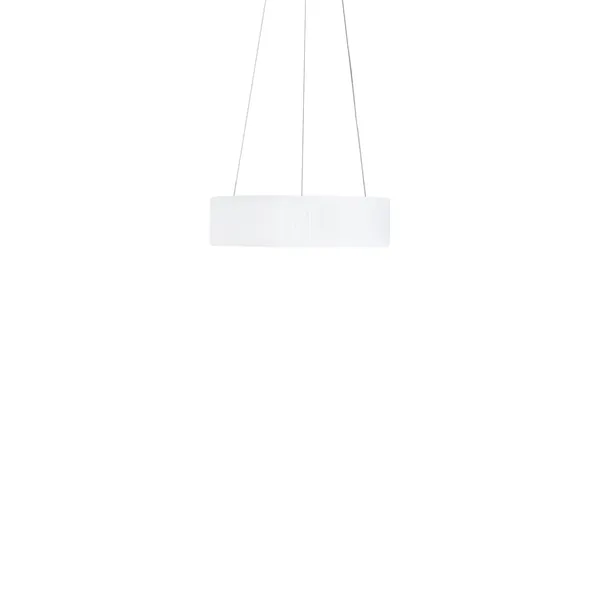 Ronde pendel Ø80 wit