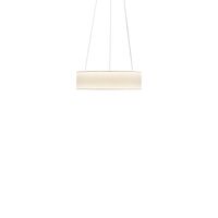 Ronde pendel Ø80 wit