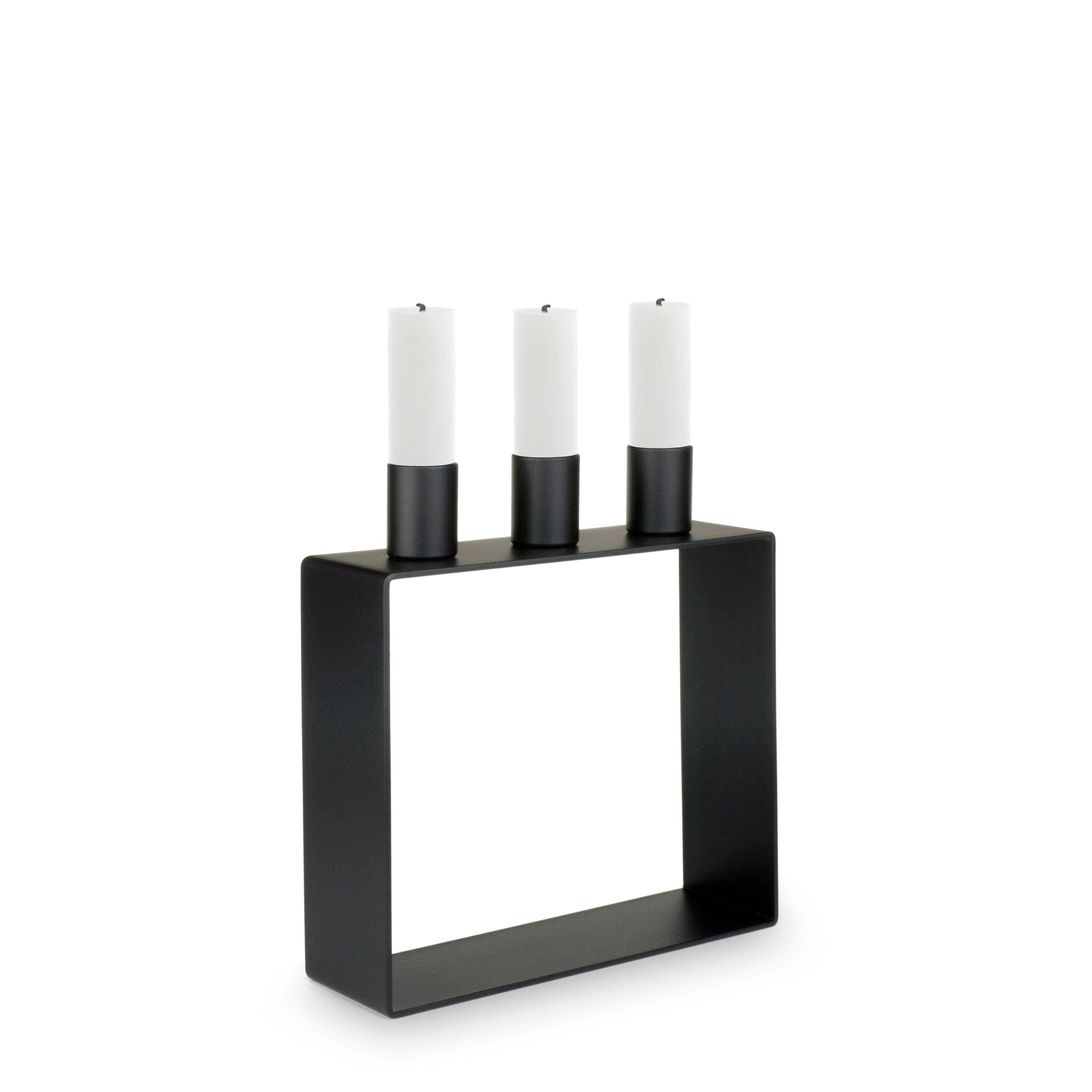 Frame 3 Lysestake Matte Svart
