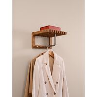 Skagerak Collection Cutter Knagerække Mini Teaktræ/Rustfri Stål