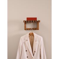 Skagerak Collection Cutter Knagerække Mini Teaktræ/Rustfri Stål
