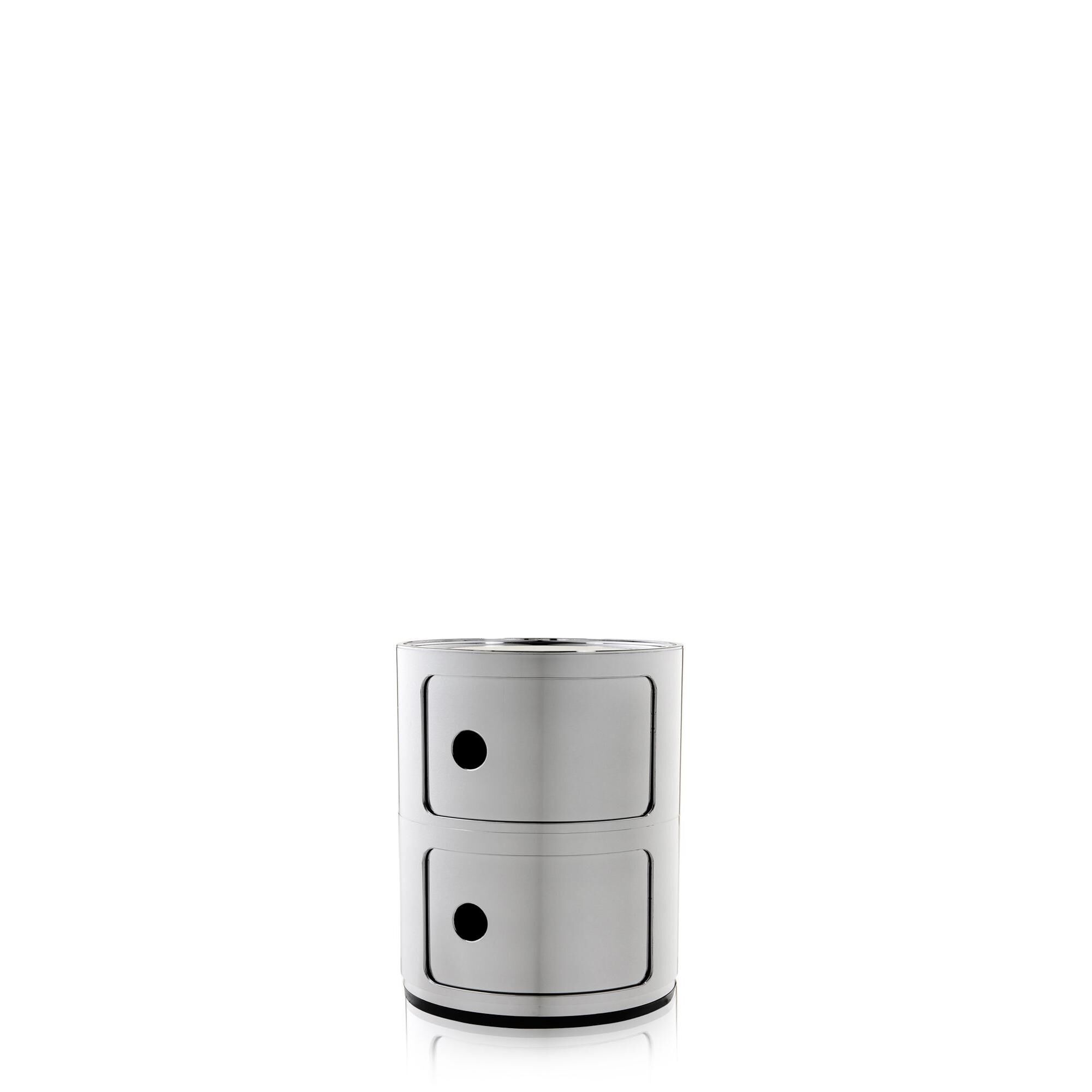 Componibili 2 Schrank Chrom