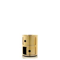 Componibili 2 Cabinet Gold