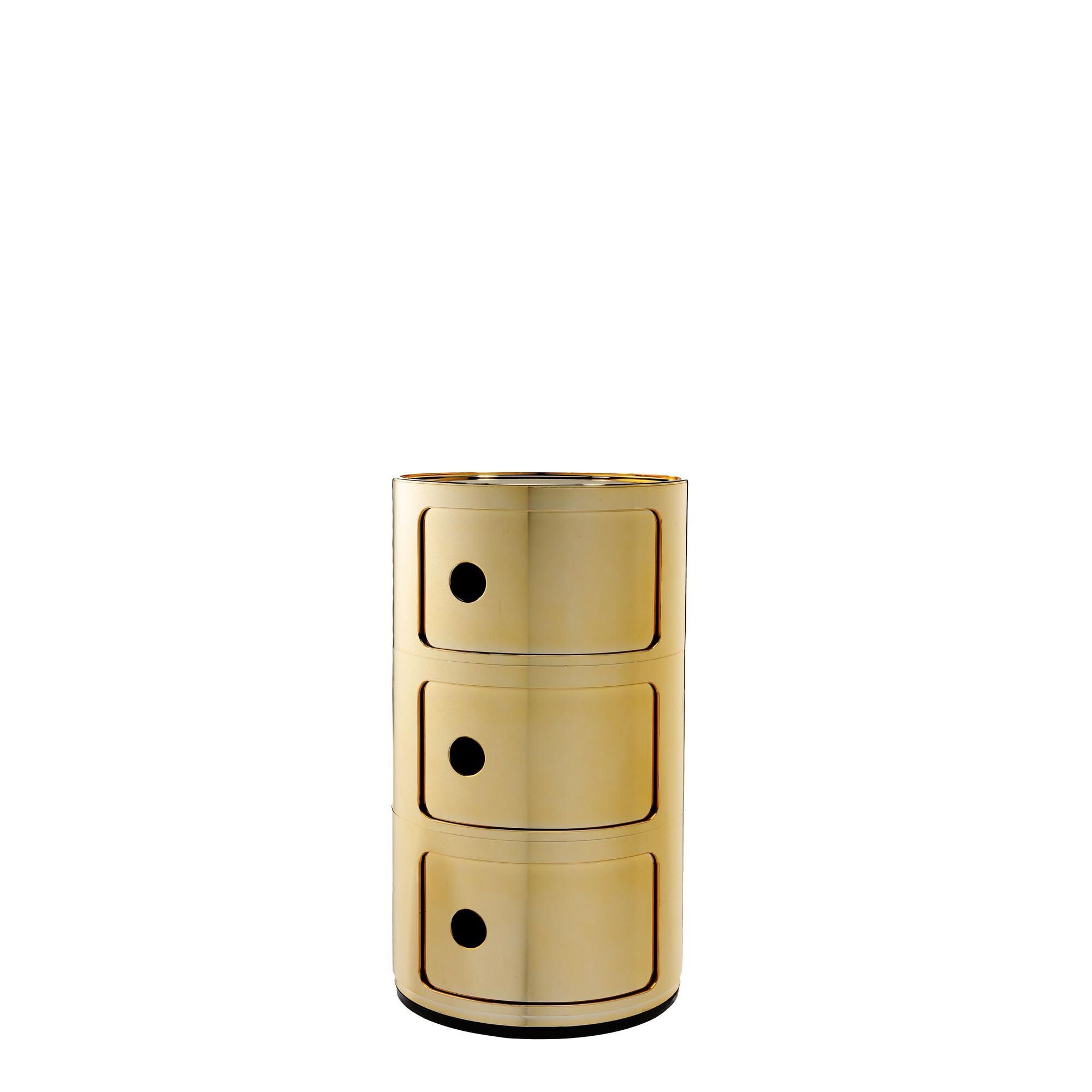 Componibili 3 Schrank Gold