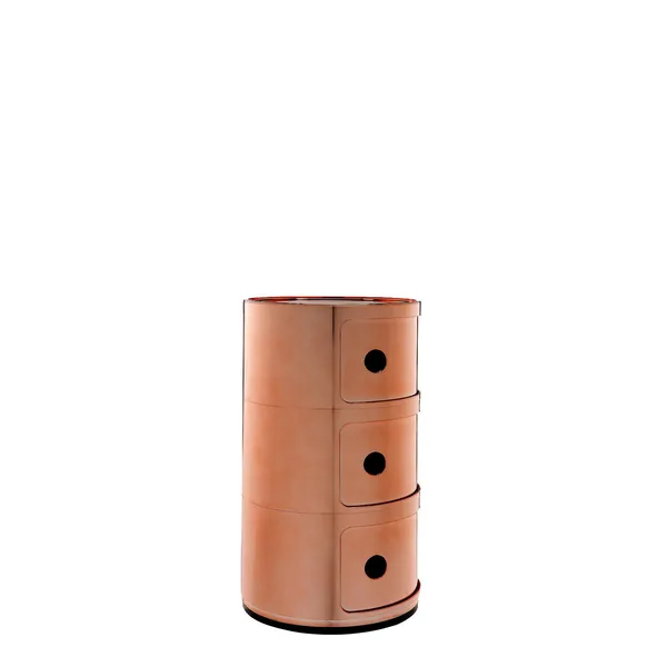 Componibili 3 Cupboard Copper