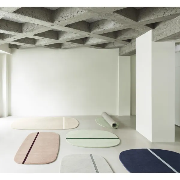 Oona Carpet 140 x 140 cm Gray