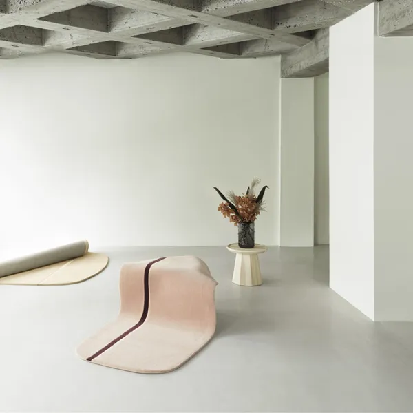 Oona Teppich 90 x 200 cm Rose