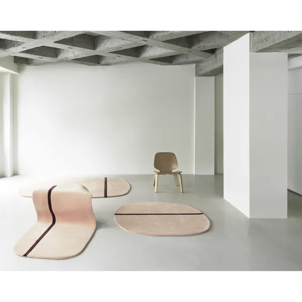 Oona Carpet 140 x 140 cm Rose
