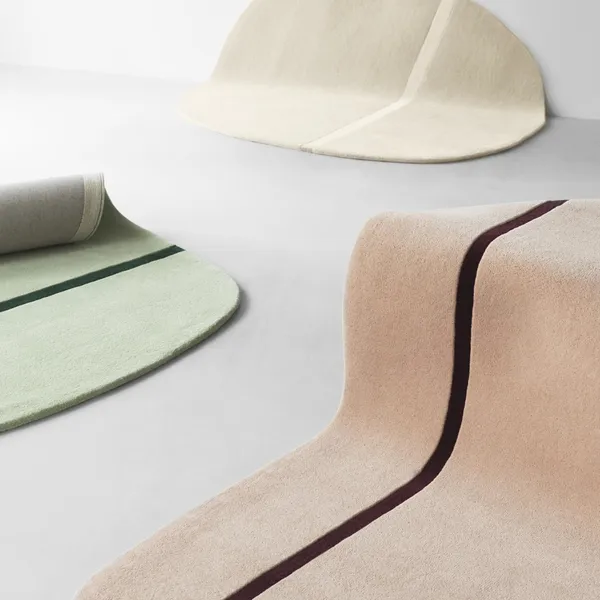 Oona Carpet 140 x 140 cm Rose