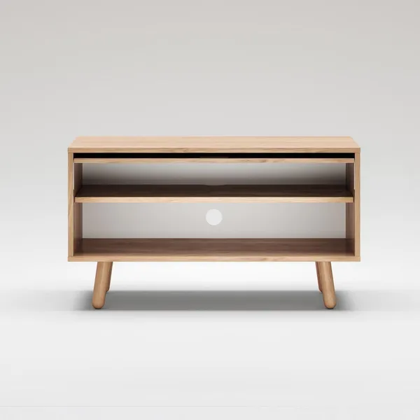 Ray Mueble TV 100 cm Roble/Blanco