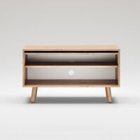 Ray Mueble TV 100 cm Roble/Blanco