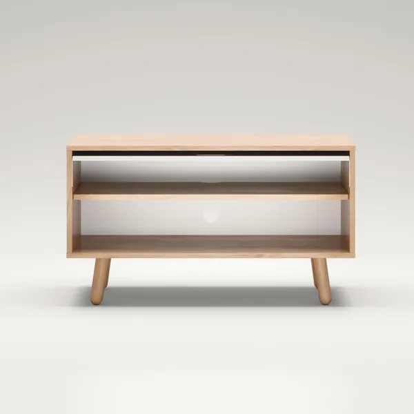 Ray Mueble TV 100 cm Roble/Blanco