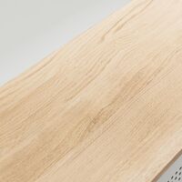 Ray Mueble TV 100 cm Roble/Blanco