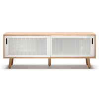 Ray TV Bench 150 cm Oak/White