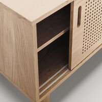 Ray TV Bench 150 cm Oak/White