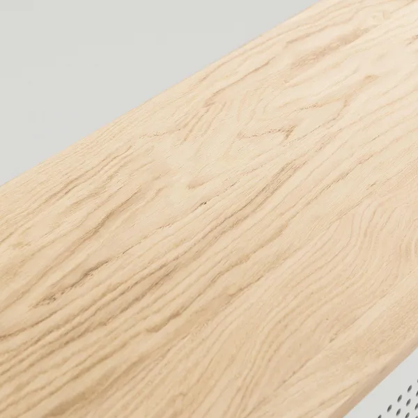 Ray TV Bench 150 cm Oak/White