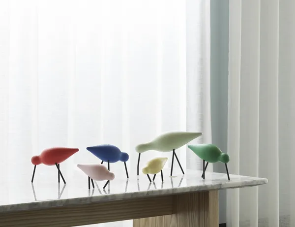 Shorebird Egetræ Hvid Stor