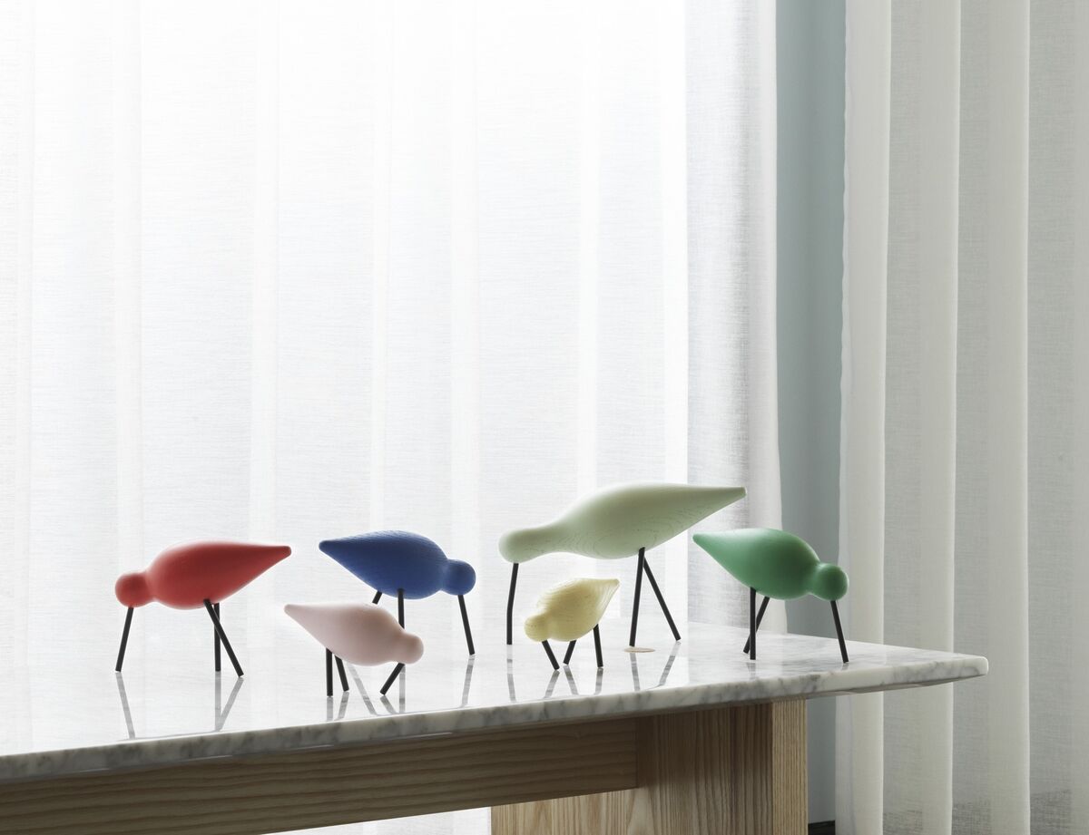 Shorebird Eik Hvit Stor