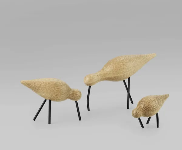 Shorebird Egetræ Sort Stor