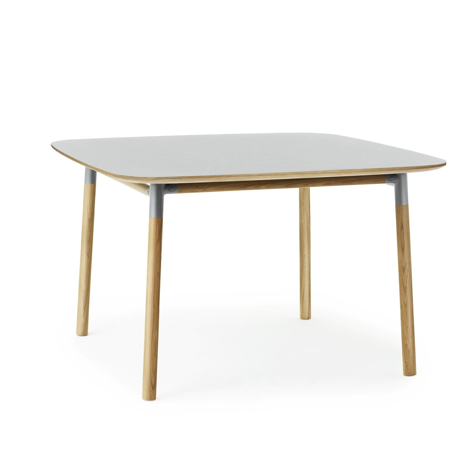 Form Spisebord 120 x 120 cm Gr/Egetr