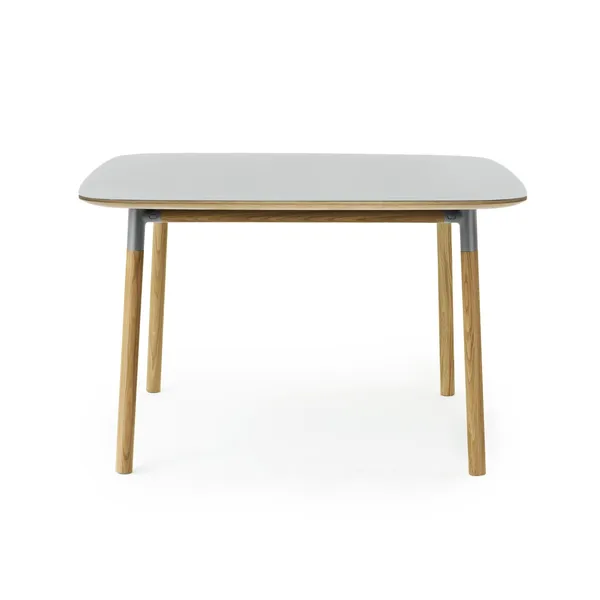 Form Dining Table 120 x 120 cm Gray/Oak