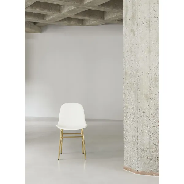 Form Spisebordsstol Hvid/Egetræ