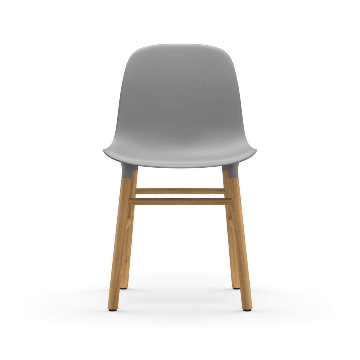 Silla de Comedor Form Gris/roble