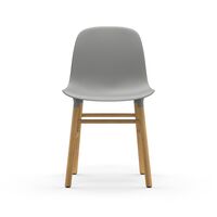 Silla de Comedor Form Gris/roble