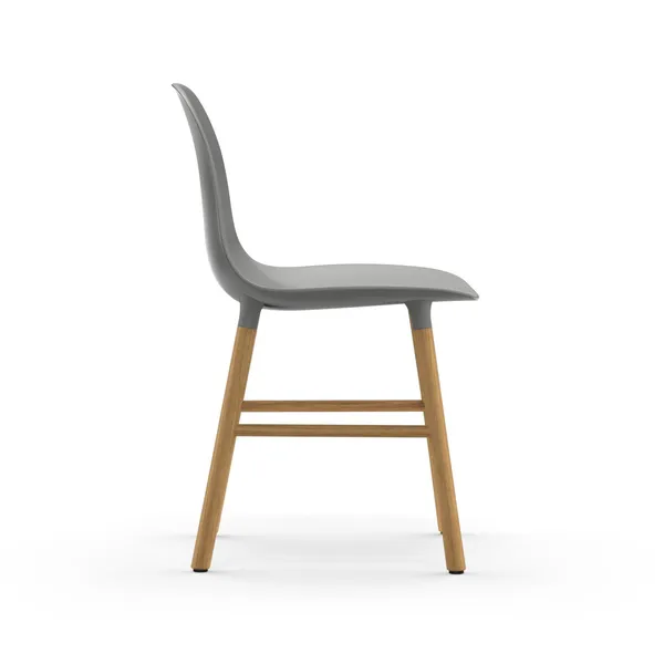 Form Dining Chair Gray/Oak