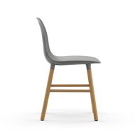 Silla de Comedor Form Gris/roble