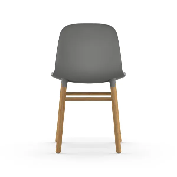 Form Dining Chair Gray/Oak
