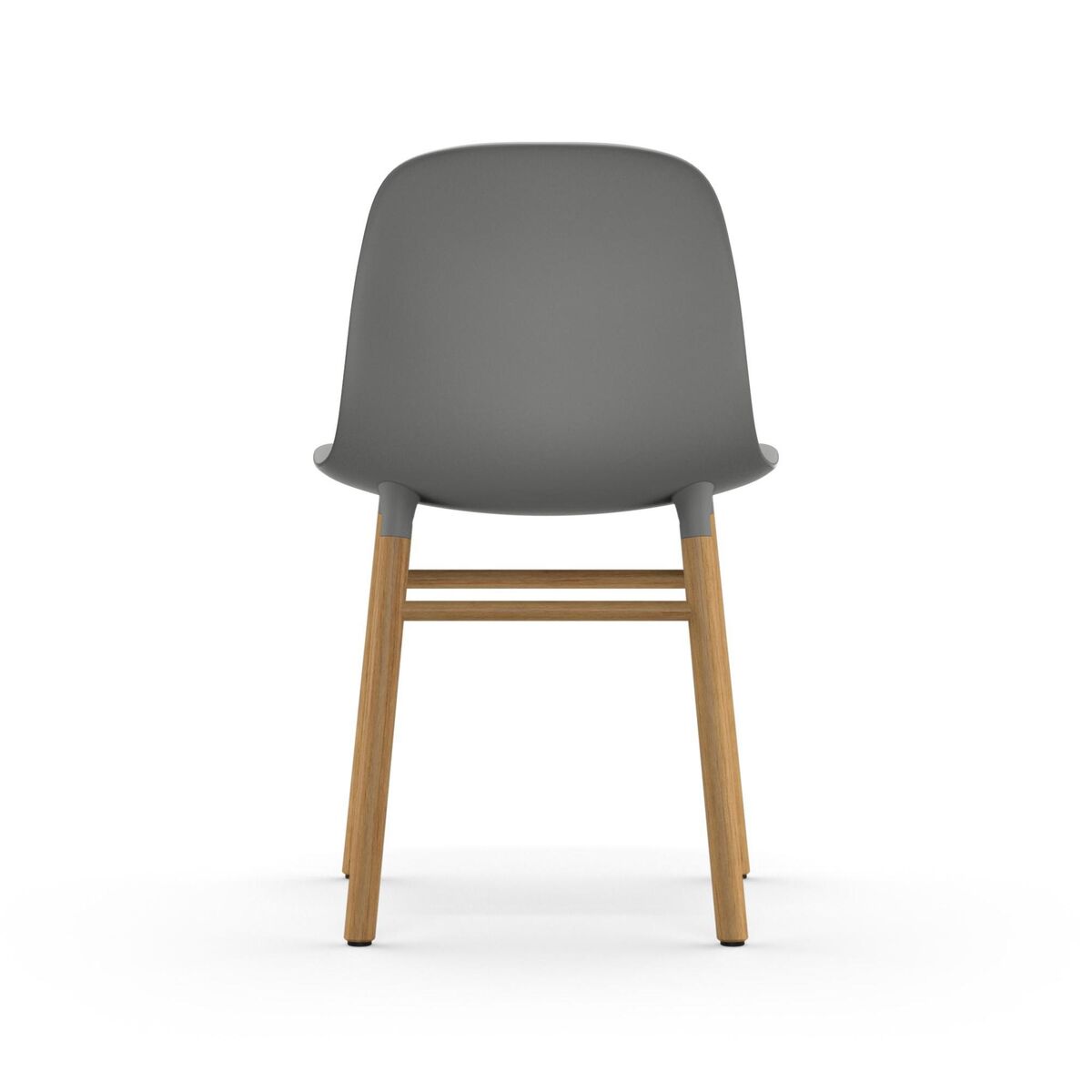 Silla de Comedor Form Gris/roble