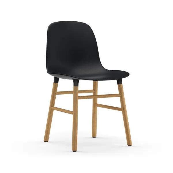 Form Spisebordsstol Sort/Egetræ