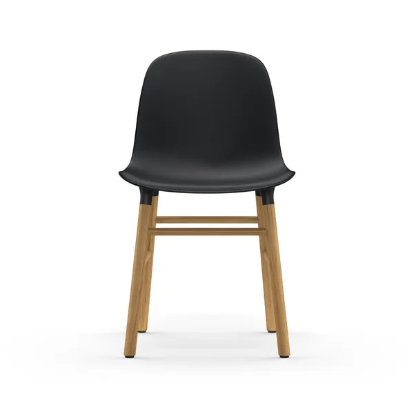 Form Spisebordsstol Sort/Egetræ
