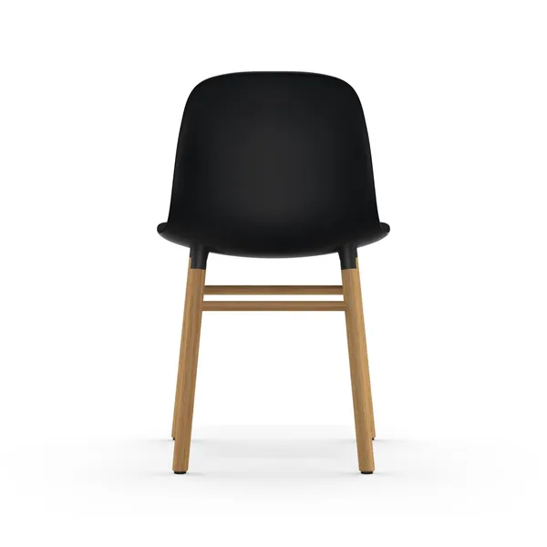 Form Spisebordsstol Sort/Egetræ