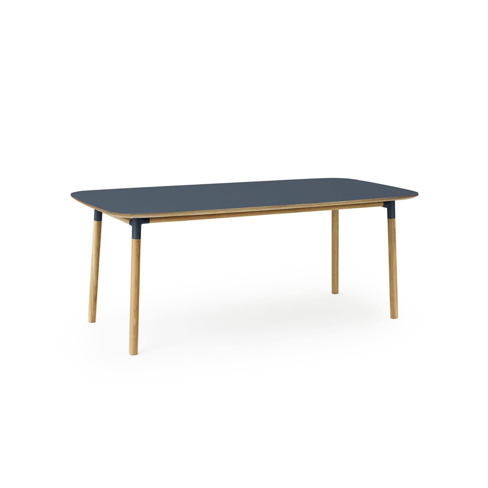 Form Spisebord 95 x 200 cm Bl/Egetr