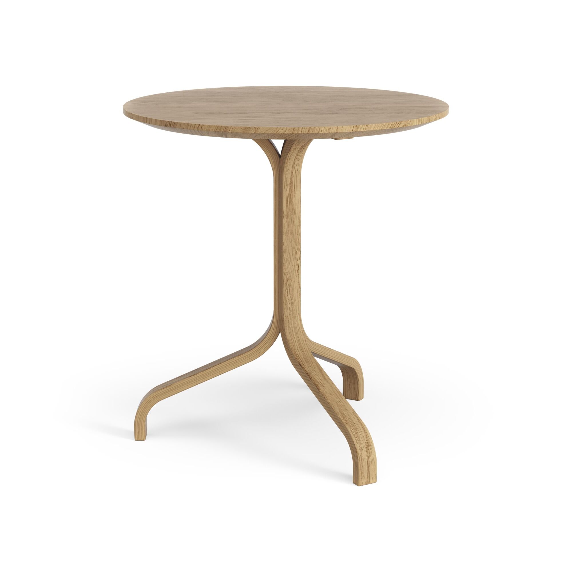 Lamino Table d’Appoint H49 Chêne Huilé