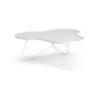 Flower Mono Salontafel 114x107 Wit