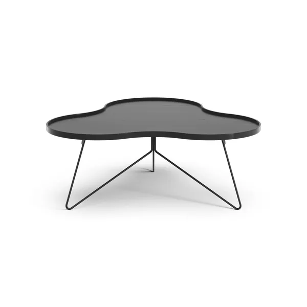 Flower Mono Coffee Table 114x107 Black