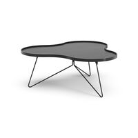 Flower Mono Coffee Table 114x107 Black
