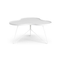 Flower Mono Couchtisch 90x84 Weiß