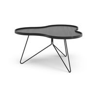 Flower Mono Coffee Table 90x84 Black