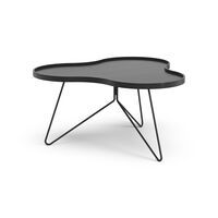Flower Mono Coffee Table 90x84 Black